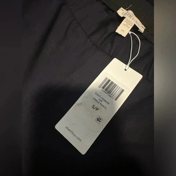 NWT Organic Cotton Twill Slim Ankle Pant in color ink size Small - Picture 5 of 5